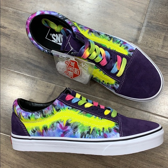 VANS OLD SKOOLTHE DYE Mysterioso/true white men’s - Picture 4 of 16